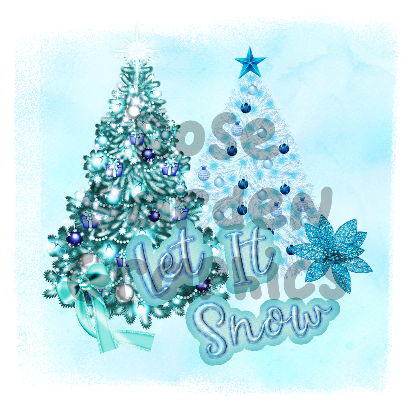 País de las maravillas invernal "Déjalo nevar" PNG