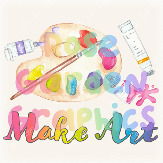 Paint Sets "Make Art" PNG