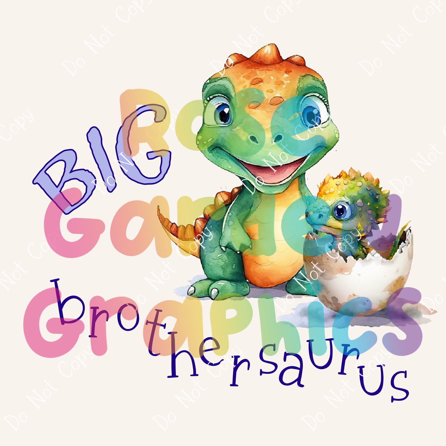 Dinosaurios grandes y pequeños "Gran Hermanosaurus" PNG