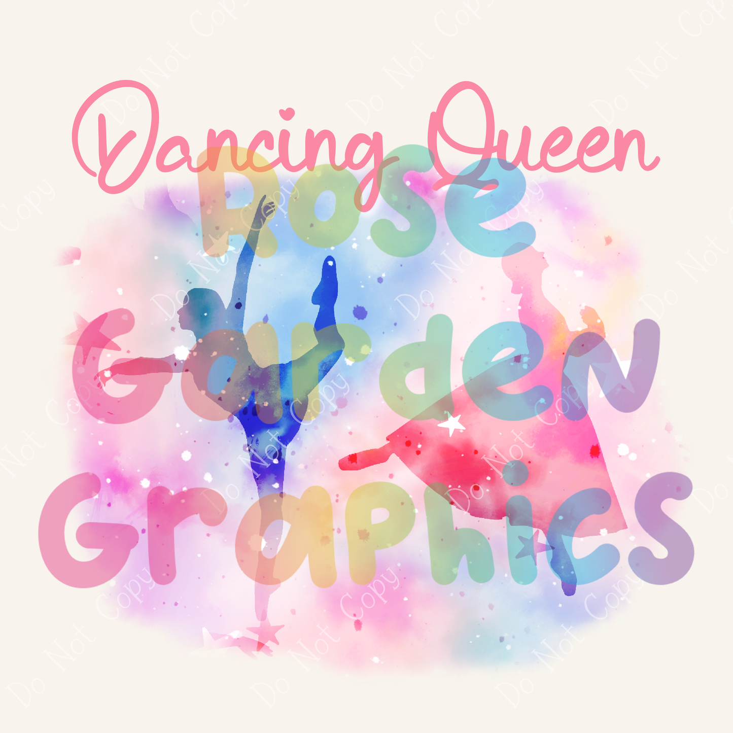 Dancing Watercolor "Dancing Queen" PNG