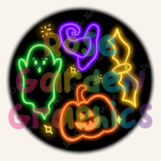 Glow Halloween PNG