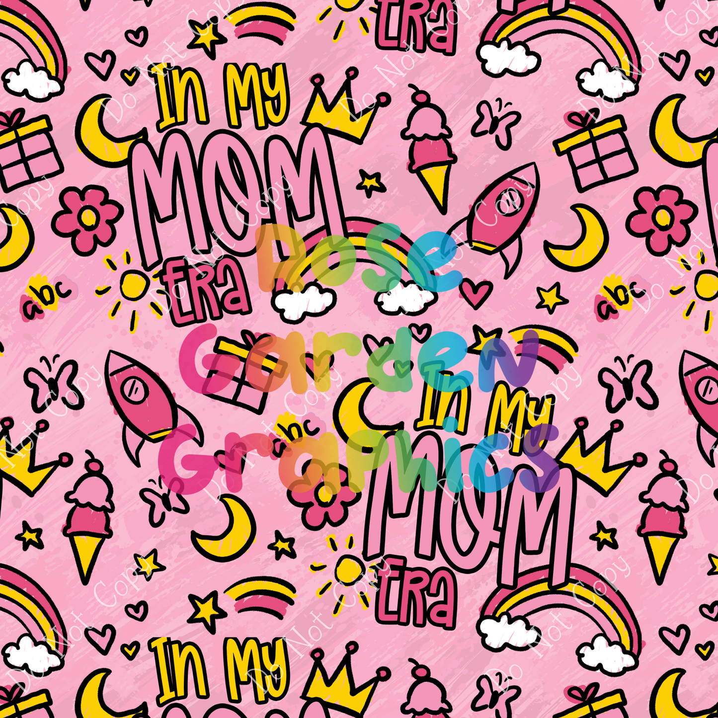 I'm In My Mom Era (Colorway 3) Seamless Image