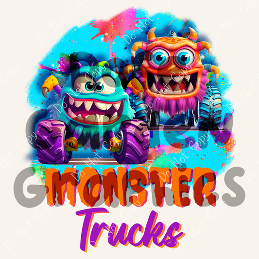 MONSTER Trucks PNG