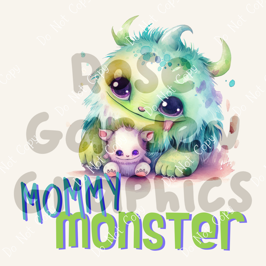 Mommy Monster "Mommy Monster" PNG