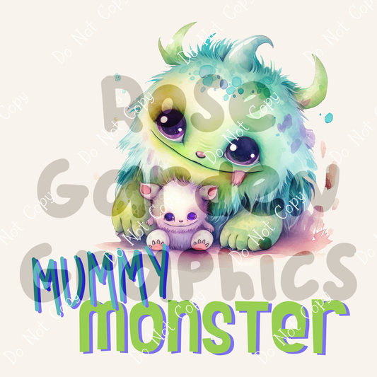 Mommy Monster "Mummy Monster" PNG