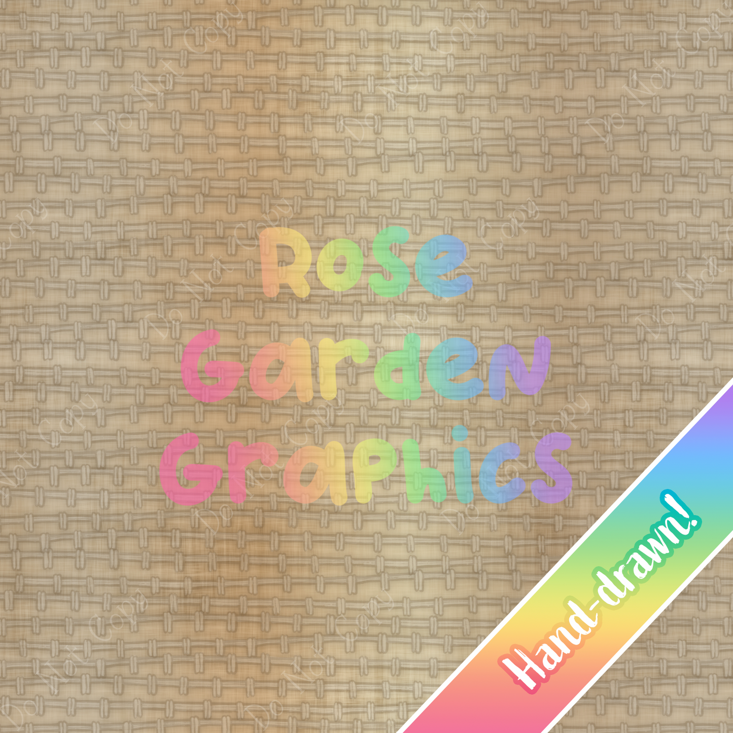 Burlap Stitch Seamless Image