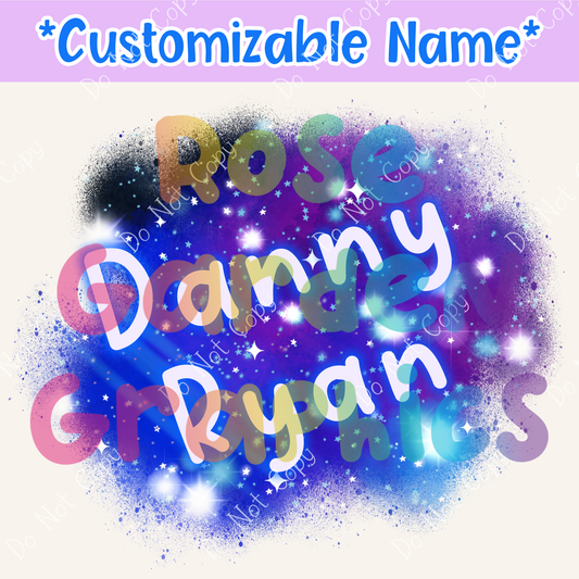 Space Mama's Boy Custom Name PNG ($5 per name file)