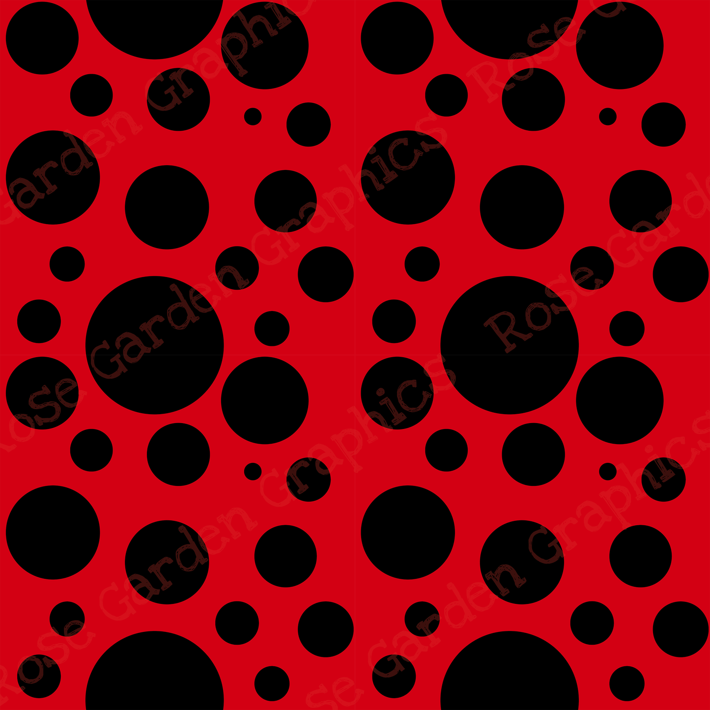 Little Ladybug Seamless Image