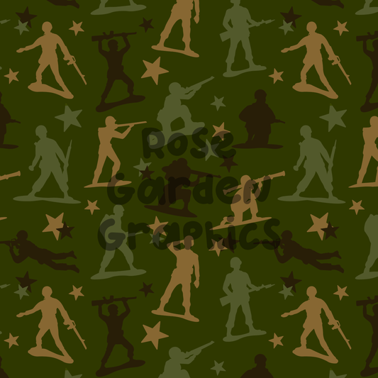 Army Toys Seamless Image