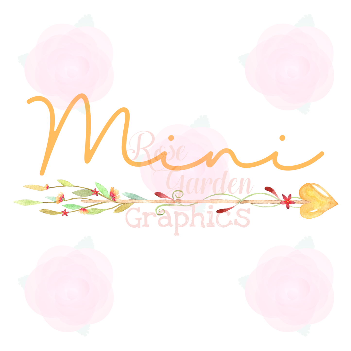 Floral Arrows "Mini" PNG