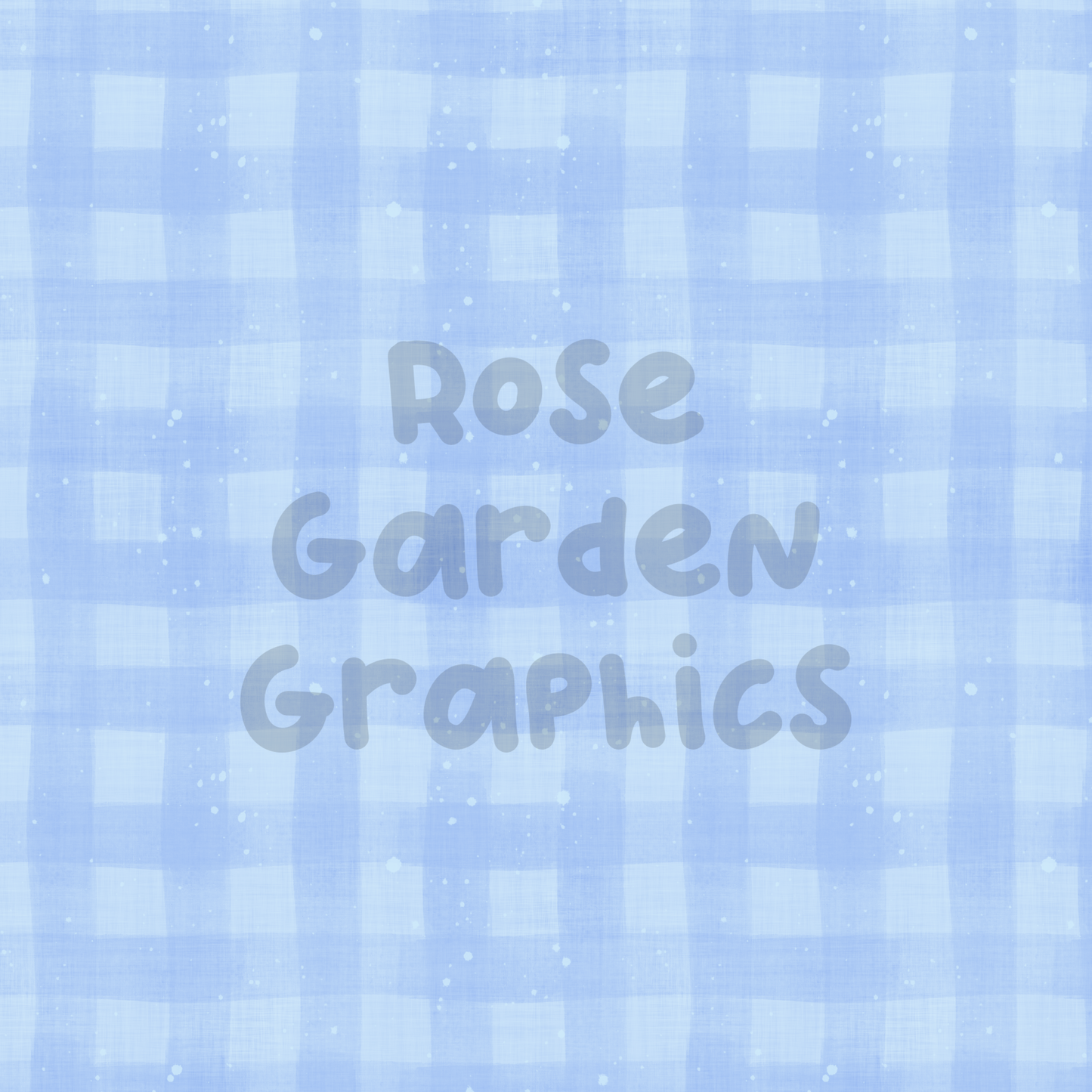 Baby Blue Gingham Seamless Image