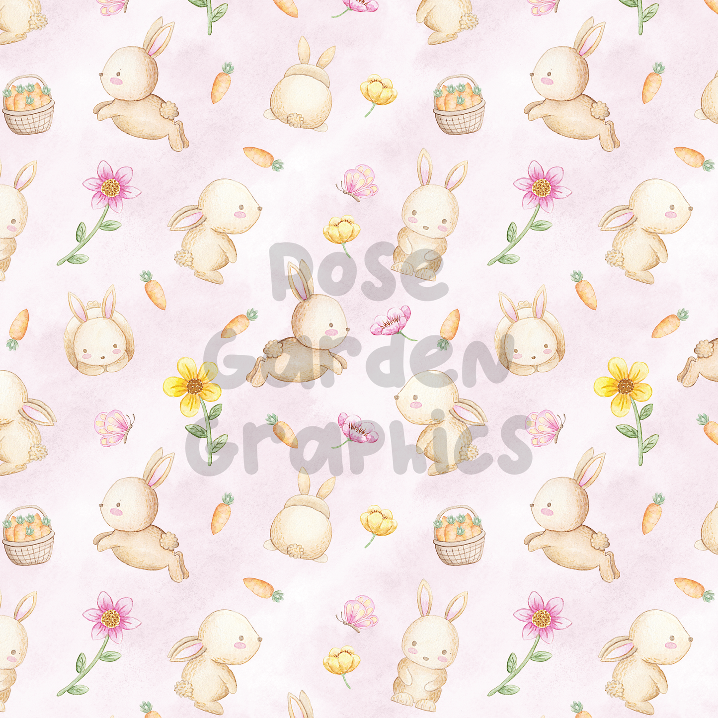 Baby Bunny 2 Seamless Images Bundle