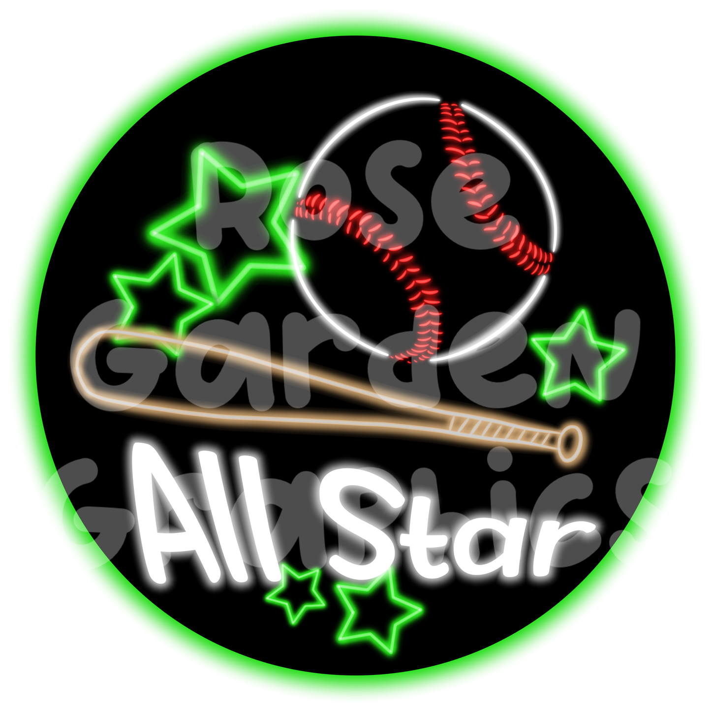 Béisbol Resplandor "All Star" PNG