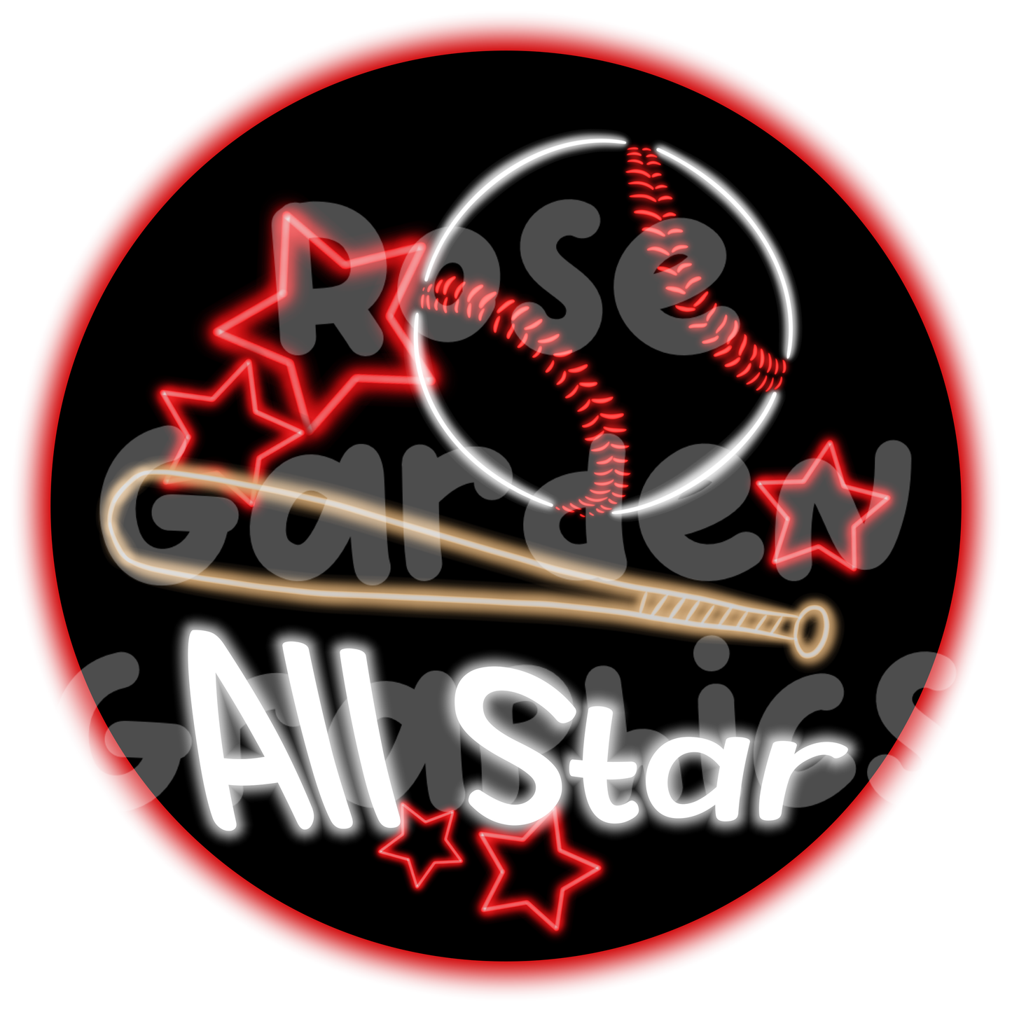 Béisbol Resplandor "All Star" PNG