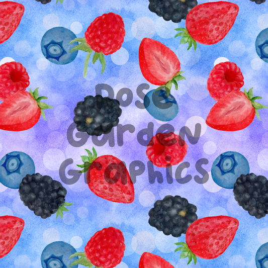 Berries Seamless Image