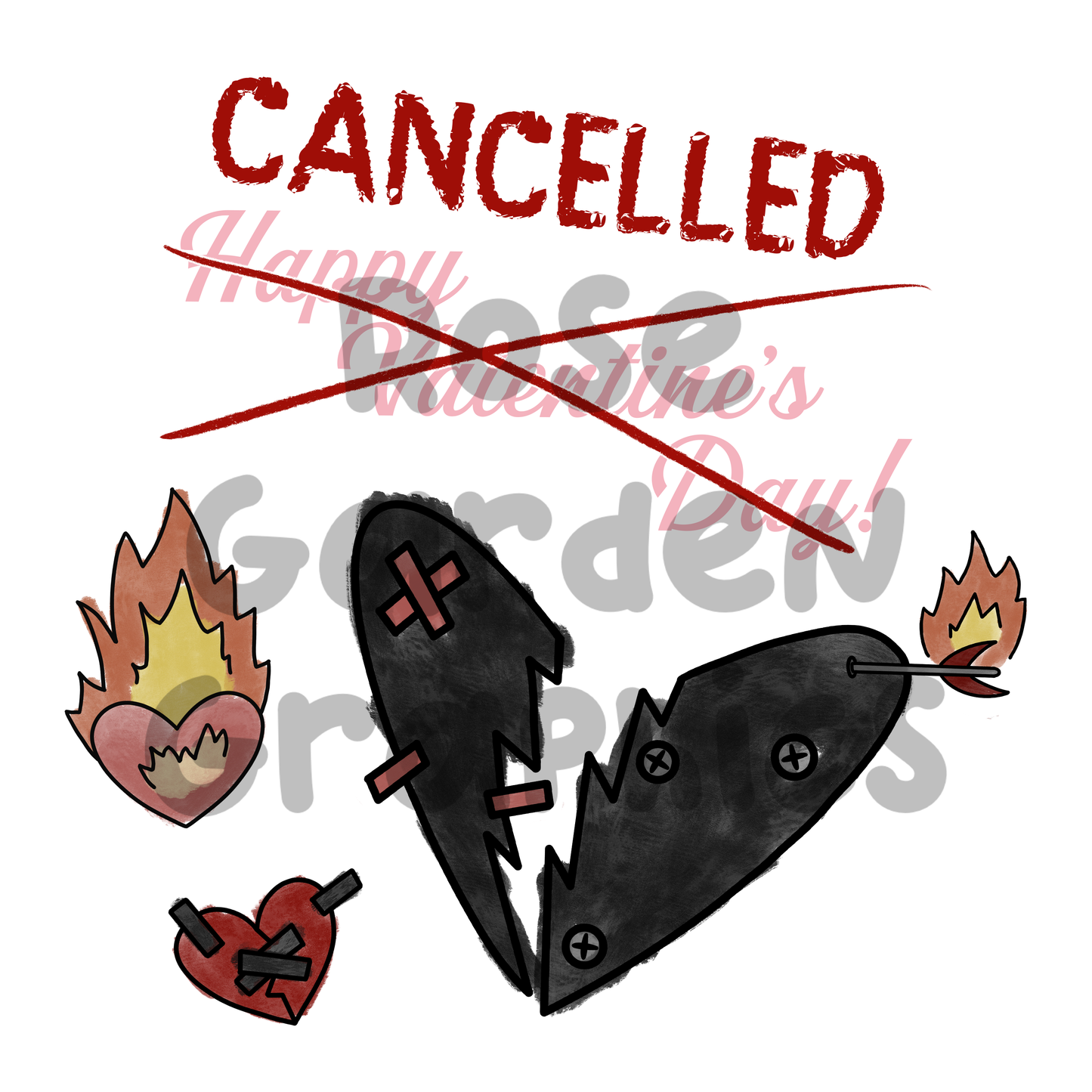 Cancelled Valentines PNG