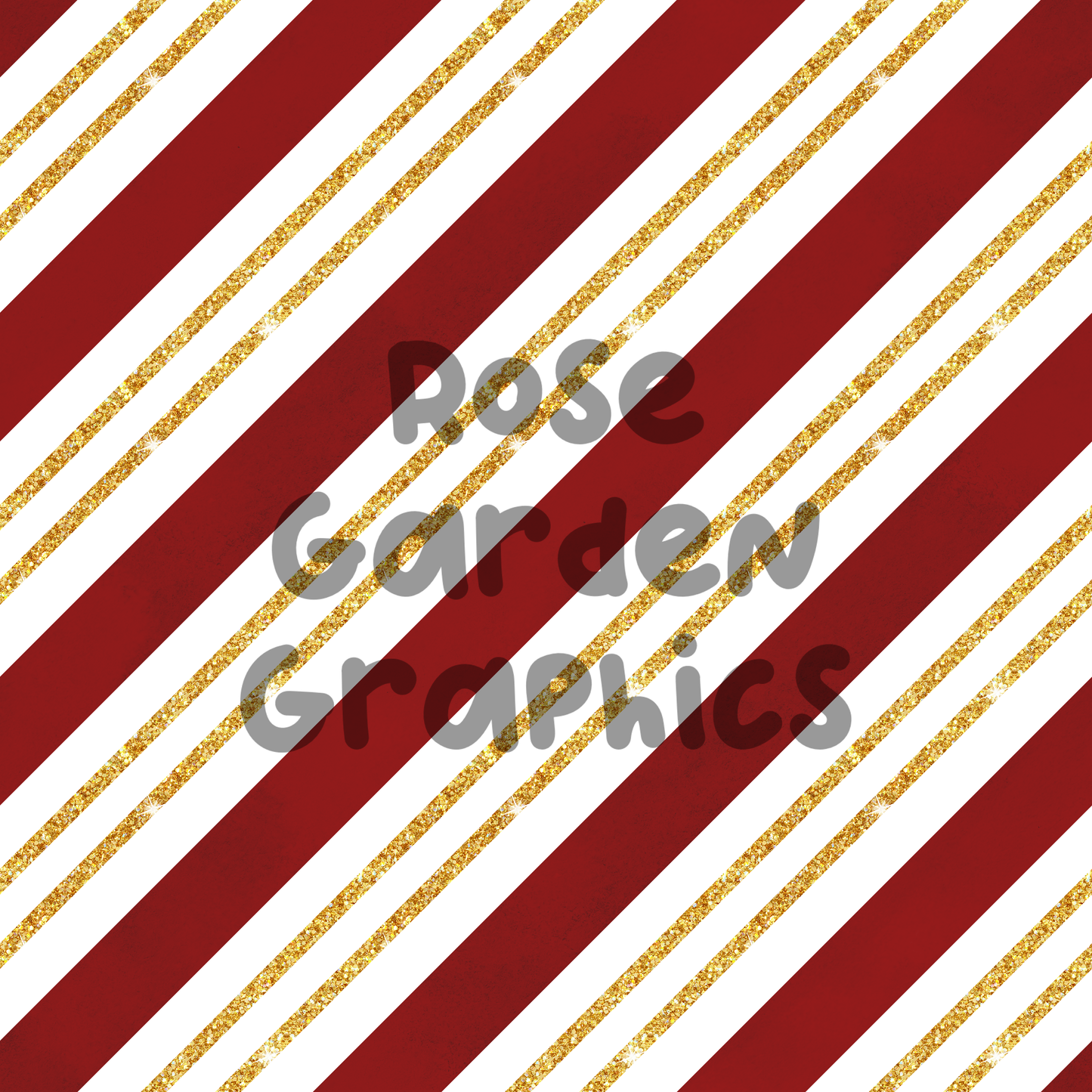 Candy Cane Diagonal Glitter Stripes 2 Seamless Images