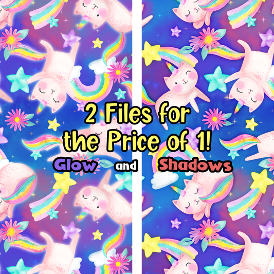 Caticorns 2 Seamless Images