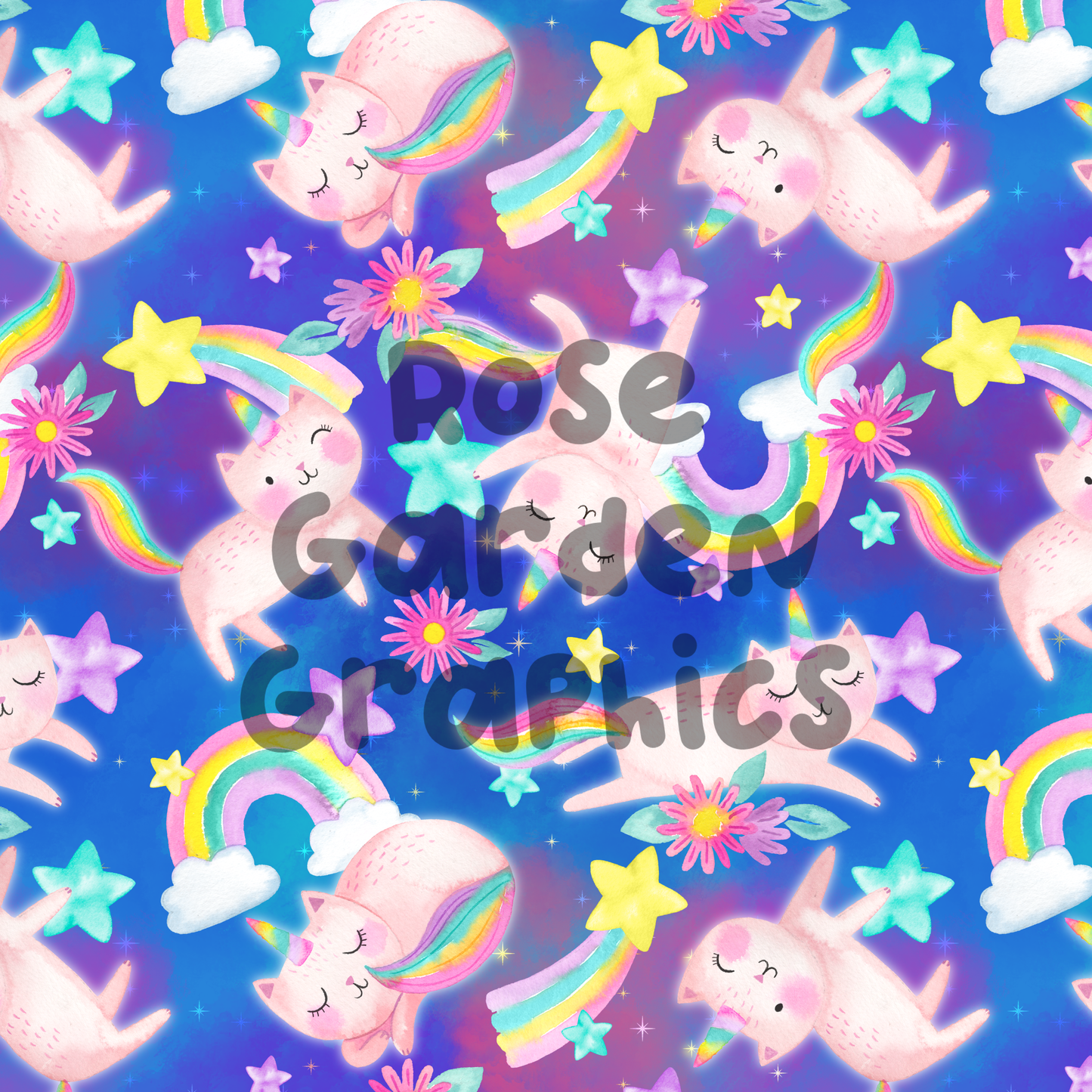 Caticorns 2 Seamless Images