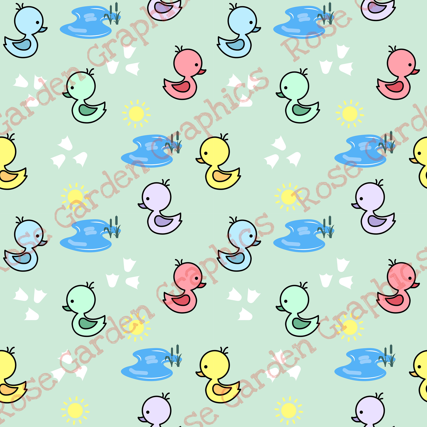 Little Duckling Seamless