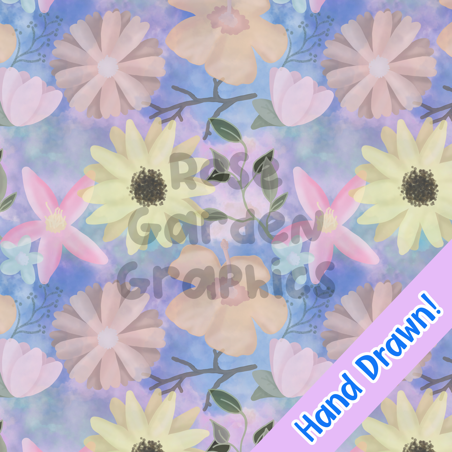 Floral Daydream Seamless Image