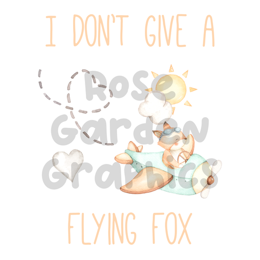 Flying Foxes "I Don't Give a Flying Fox" PNG