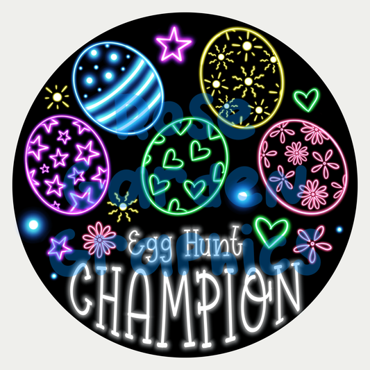 Glow Eggs "Egg Hunt Champion" PNG