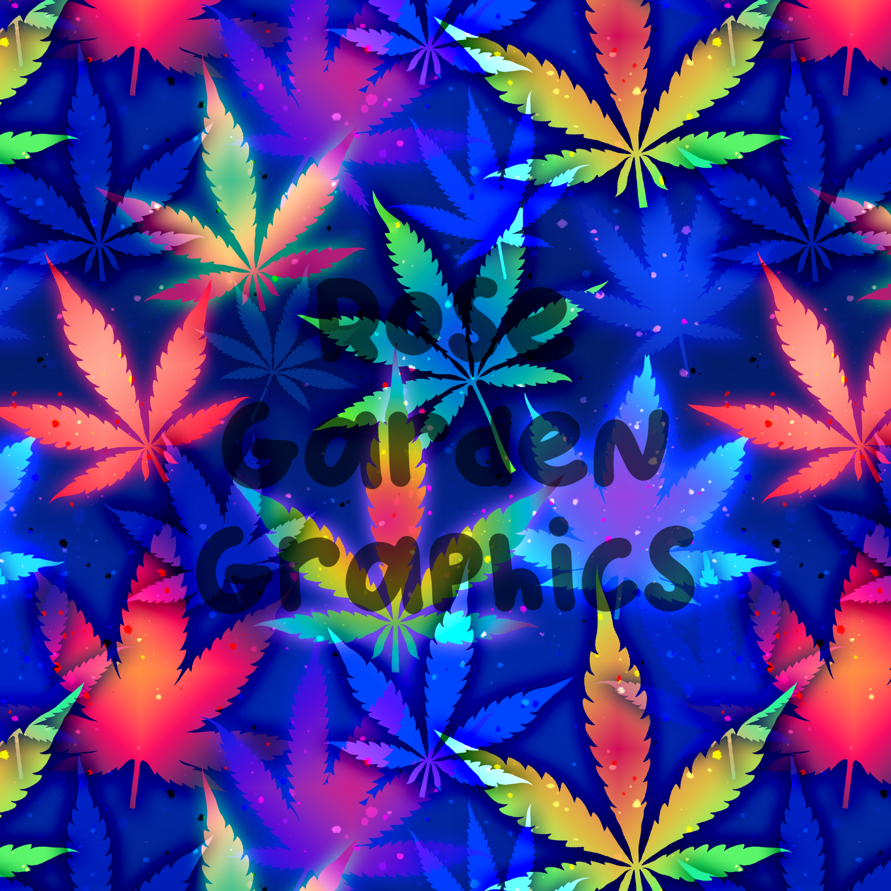 Glow Hemp Seamless Image – Rose Garden Graphics