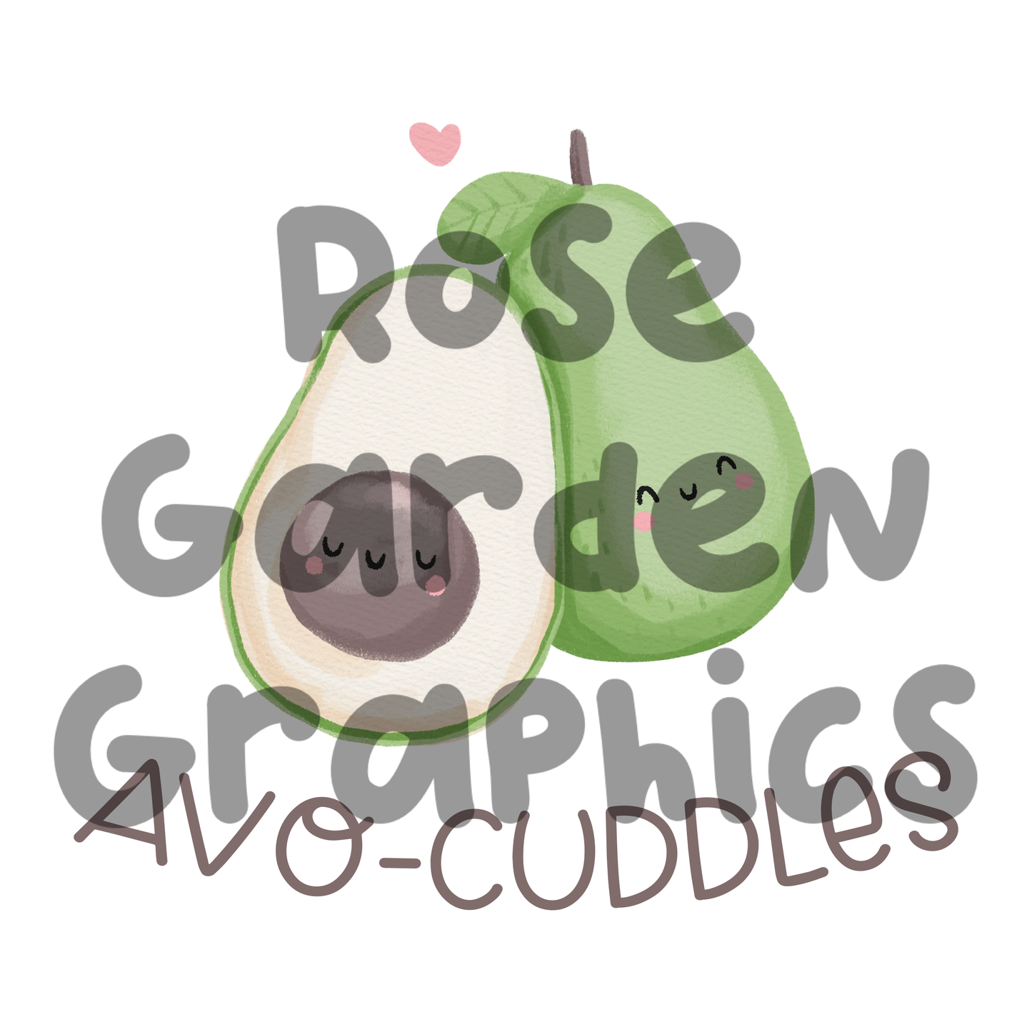 Aguacate Feliz "Avo-Cuddles" PNG