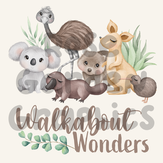 Outback Friends (Neutral) "Walkabout Wonders" PNG