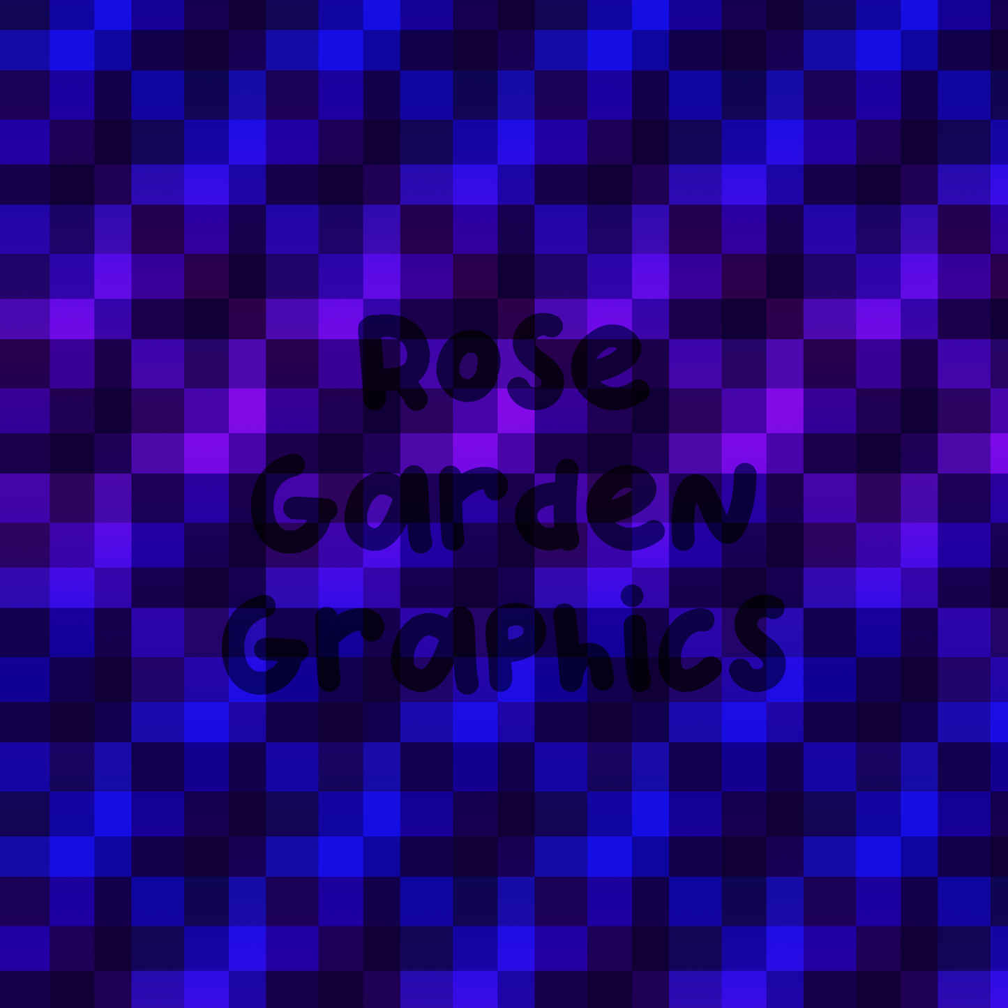 Pixel Pattern (Blue and Purple) Seamless Image