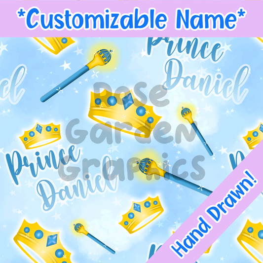 Prince Custom Name Seamless File ($5 per name file)