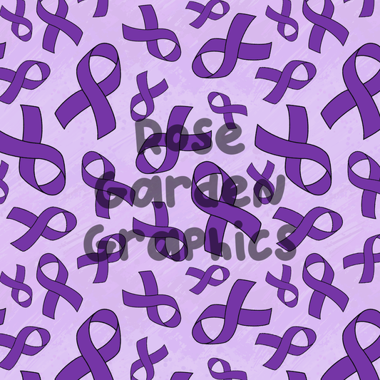 Purple Awareness Seamless Image