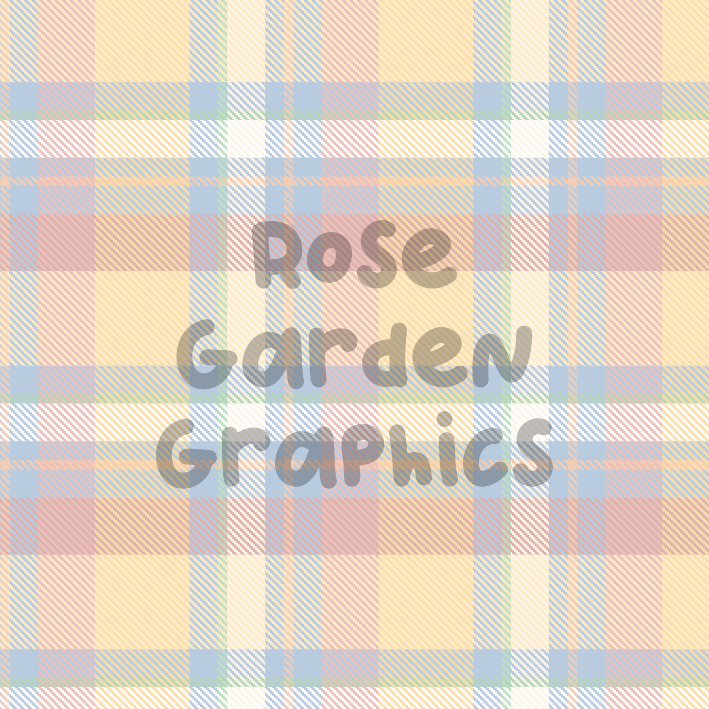 Rustic Floral Woodland Coordinating Plaid Seamless Image