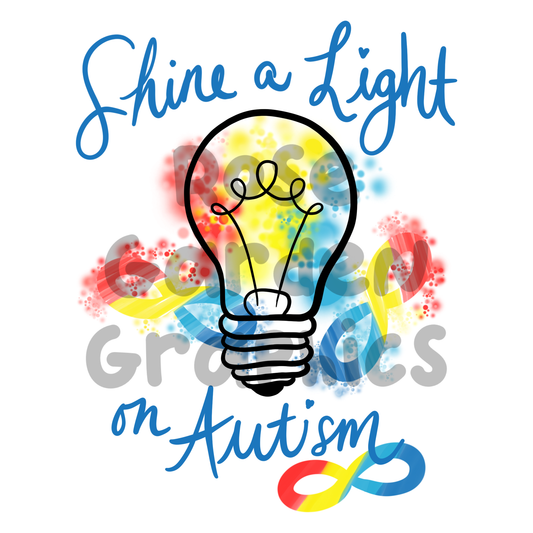 Aceptación del autismo "Arroje luz sobre el autismo" PNG