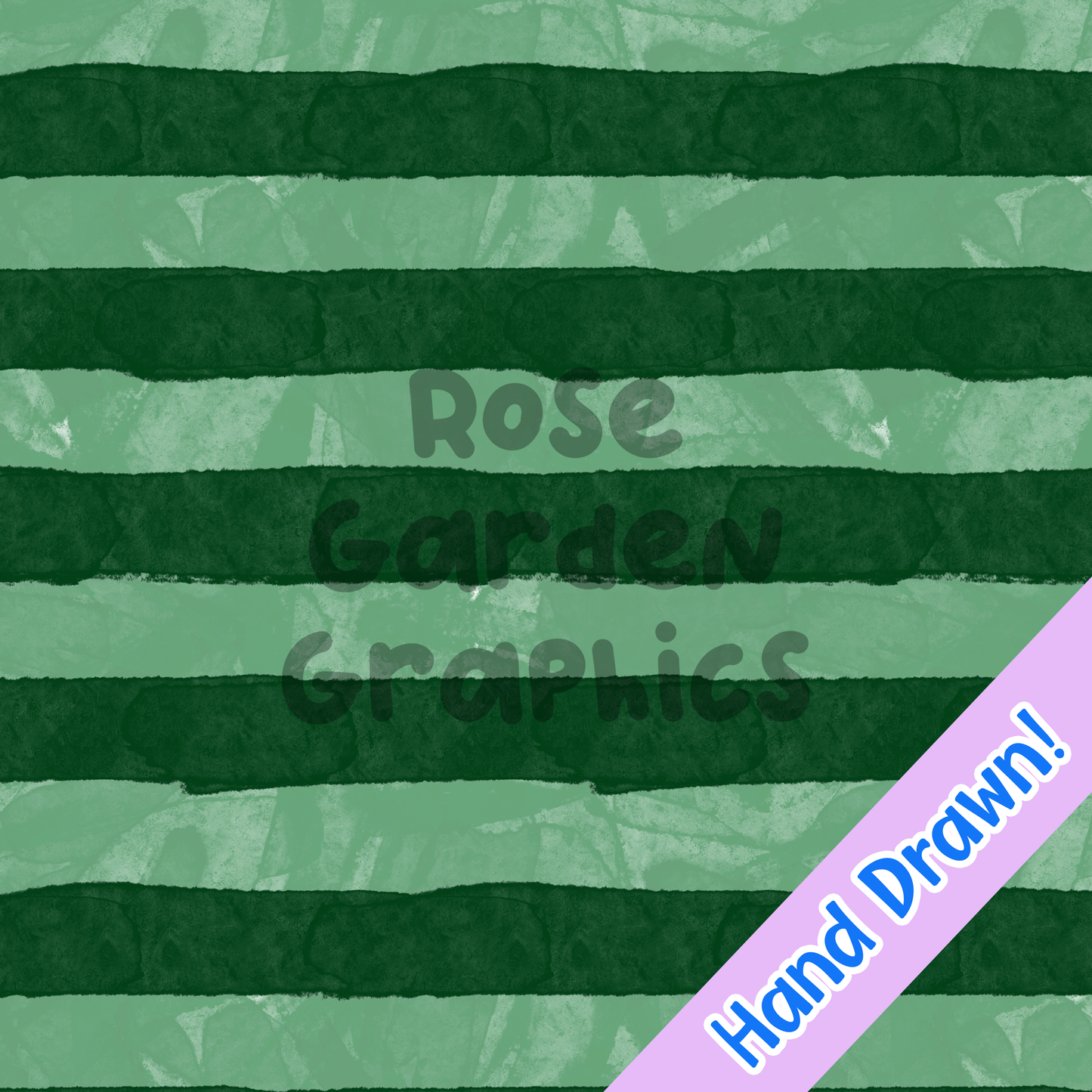 Imagen Transparente De Sandía Con Rayas Acuarela